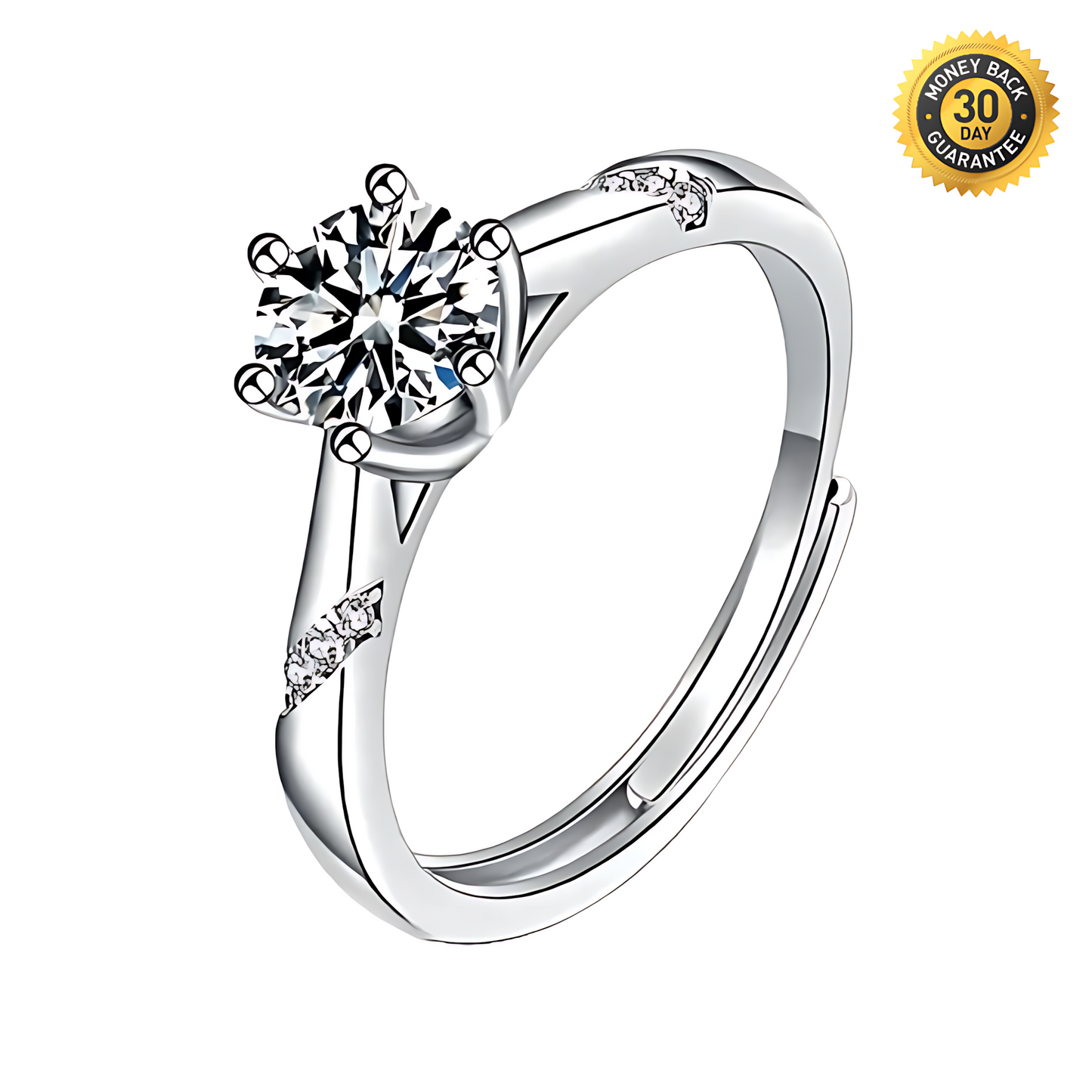 1.0ct Women's Wisp Hollow Ring
