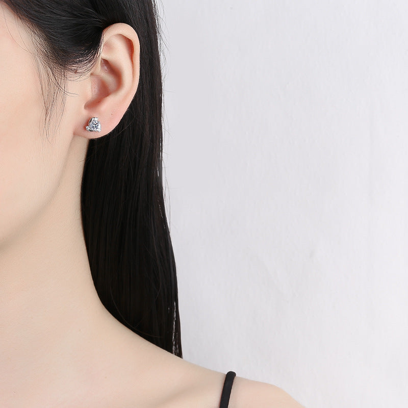 0.2ct Windmill Moissanite Earrings