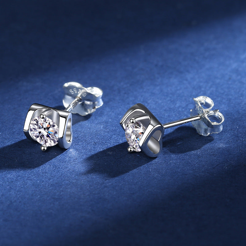 Angel's Kiss 0.5ct Moissanite Earrings