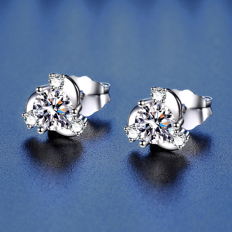 0.2ct Windmill Moissanite Earrings