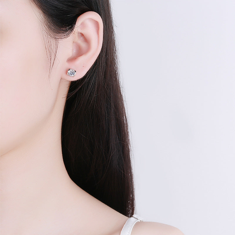 Angel's Kiss 0.5ct Moissanite Earrings
