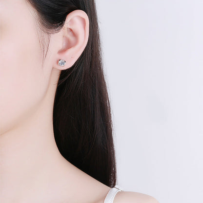 Angel's Kiss 0.5ct Moissanite Earrings