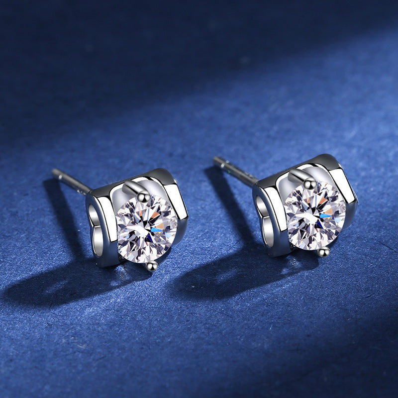Angel's Kiss 0.5ct Moissanite Earrings