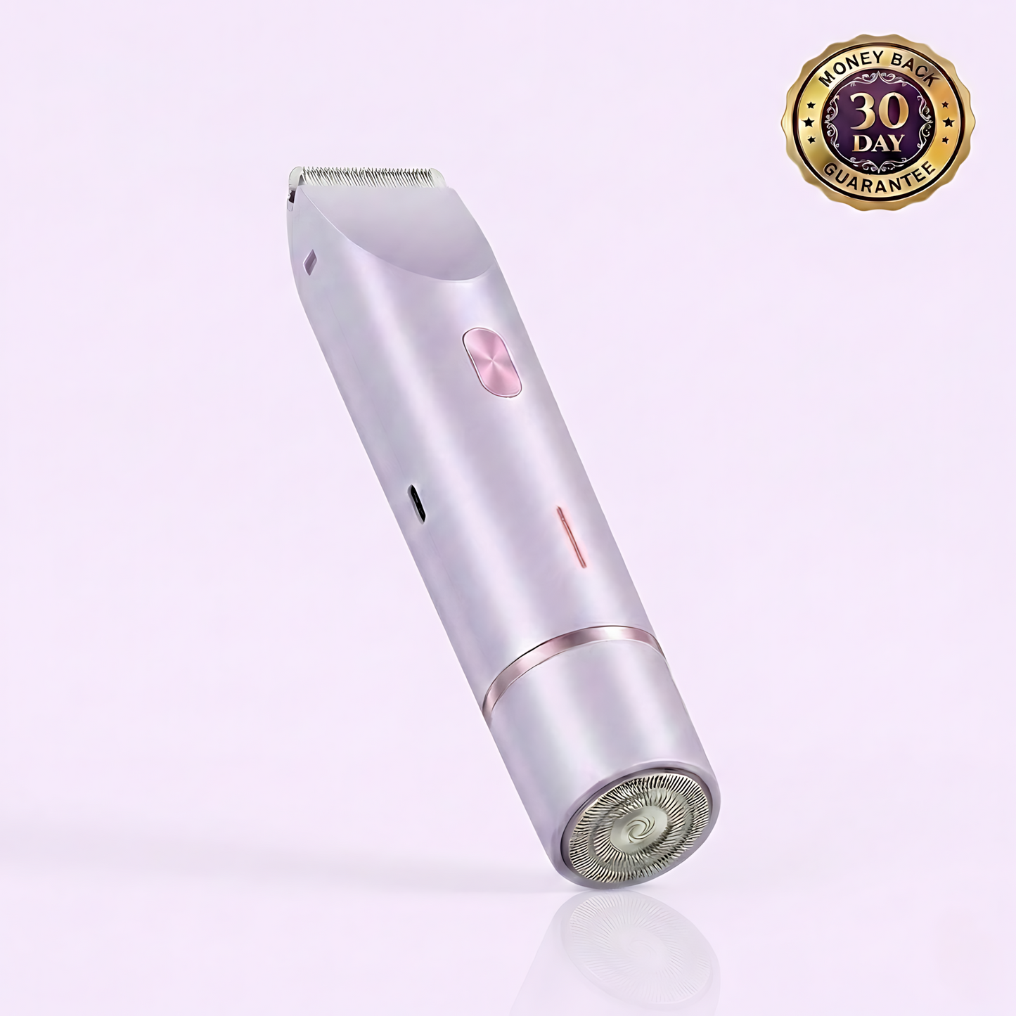 Silka 2-in-1 Painless Bikini Hair Trimmer